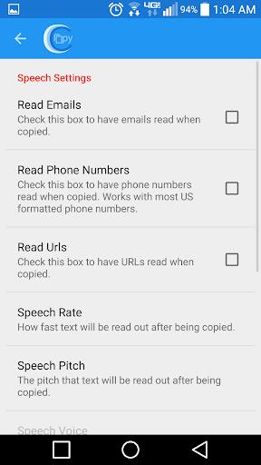 Copy To Read - Text to Speech Screenshot4