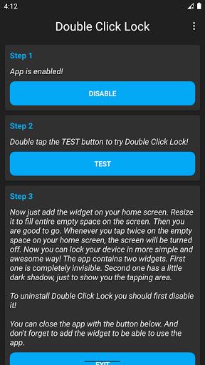 Double Click Lock - Double Tap Screenshot4