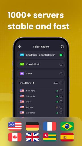 Swift VPN: Secure Connectivity (MOD) Screenshot3