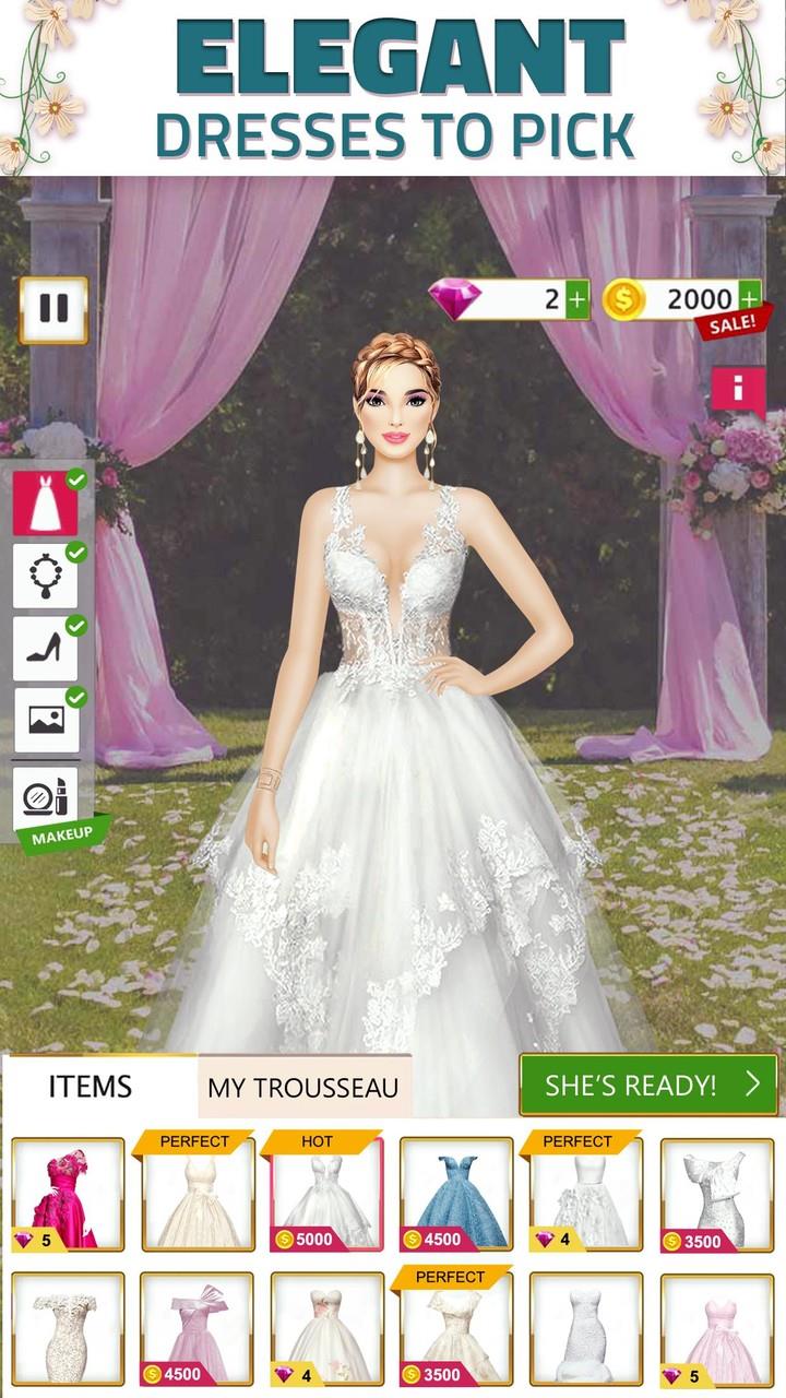 Super Wedding Dress Up Stylist Screenshot3