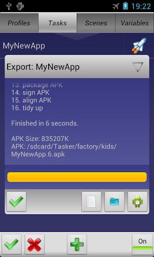 Tasker App Factory Screenshot3