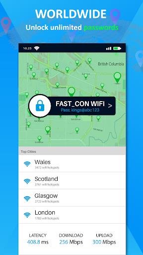 WiFi Map Password Show Connect Screenshot4