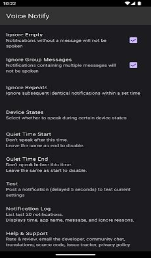 Voice Notify Screenshot2