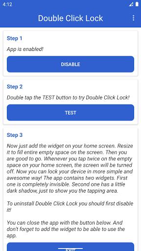 Double Click Lock - Double Tap Screenshot2