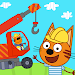 Kid-E-Cats Cars, Build a house APK