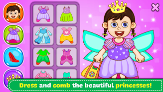 Princess Coloring Book & Games Screenshot7