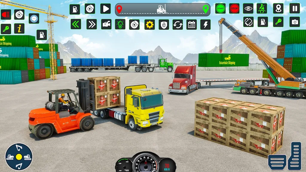 Cargo Truck Forklift Driving Screenshot3