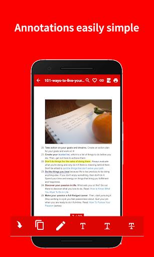 PDF Reader - PDF Editor Screenshot4