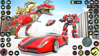 Dino Robot Car Transformation Screenshot4