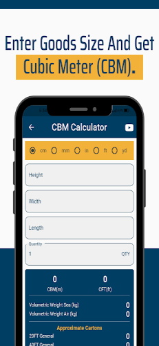 CBM Calculator Screenshot1