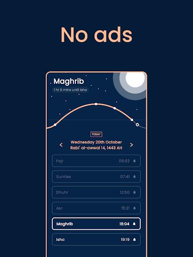 Pillars: Prayer Times & Qibla (MOD) Screenshot1