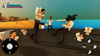 Toilet Fighting - Toilet Games Screenshot2