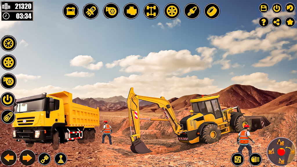 3D City Road Construction Game Screenshot2