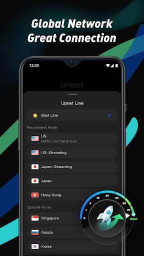 Upnet VPN- Fast & Stable VPN Screenshot3