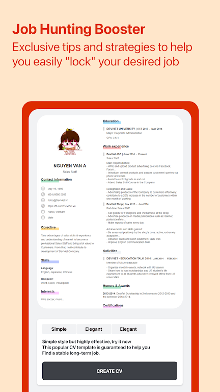 Cover Letter for Job App Screenshot4