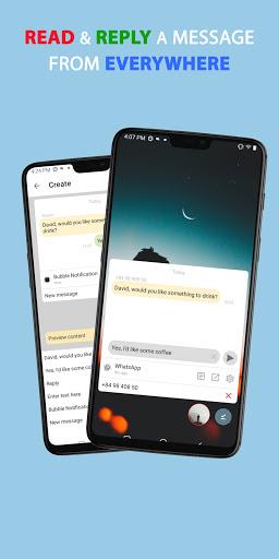 Bubble Notification Chat Heads (MOD) Screenshot1