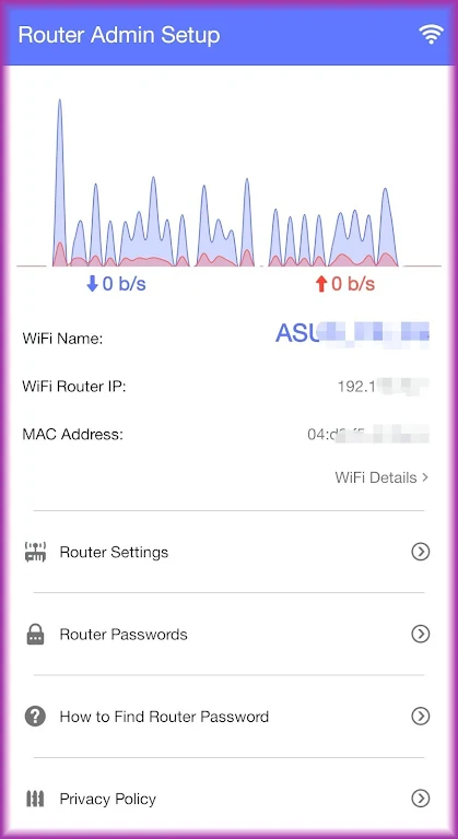 Router Admin Setup: Setup Page Screenshot1