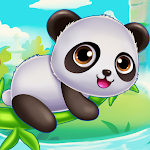 Panda caretaker pet salon game APK