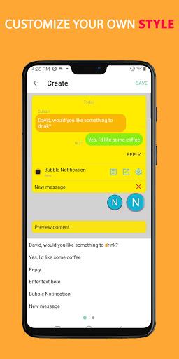 Bubble Notification Chat Heads (MOD) Screenshot3