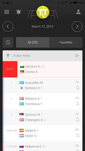 Tennis Temple - Live scores Screenshot3