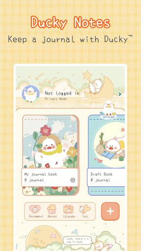 Ducky Notes-Cute Diary App Screenshot1