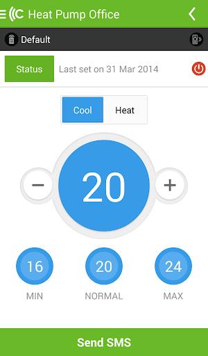 CTSmall heat pump controller Screenshot1