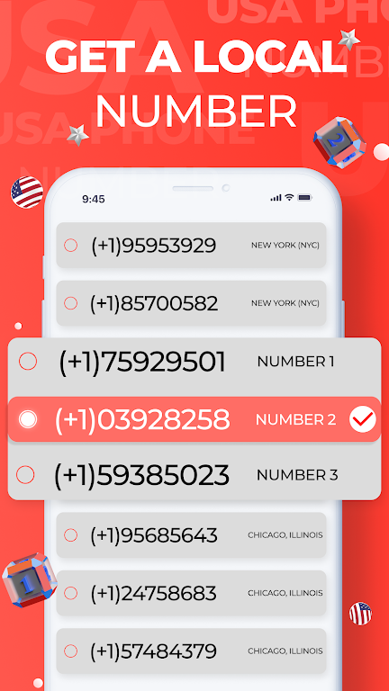 USA Phone Number Receive SMS Screenshot1