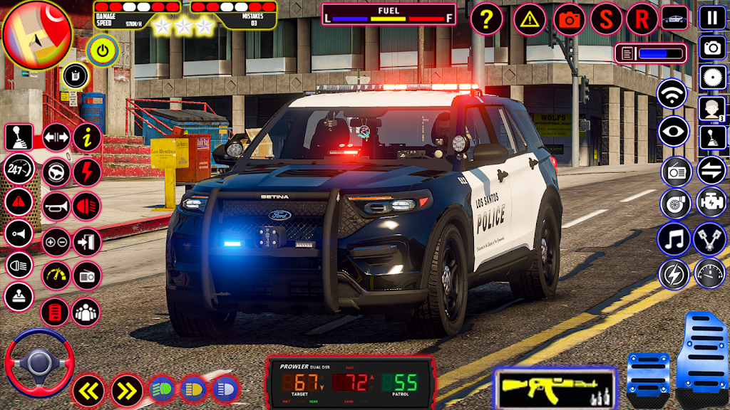 Police Car simulator Cop Games Screenshot1