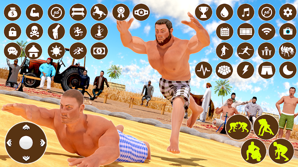 Kabaddi Game: Pro Wrestling 3D Screenshot1