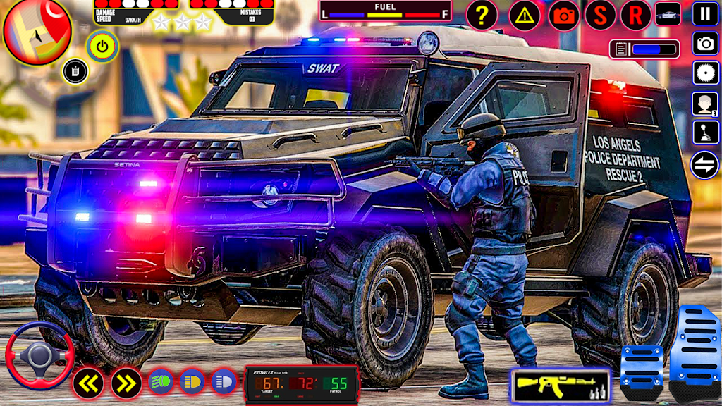 Police Car simulator Cop Games Screenshot3