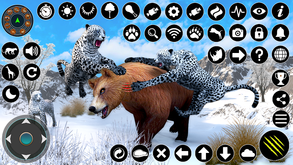 Wild Snow Leopard Simulator Screenshot1