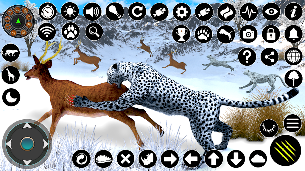 Wild Snow Leopard Simulator Screenshot2