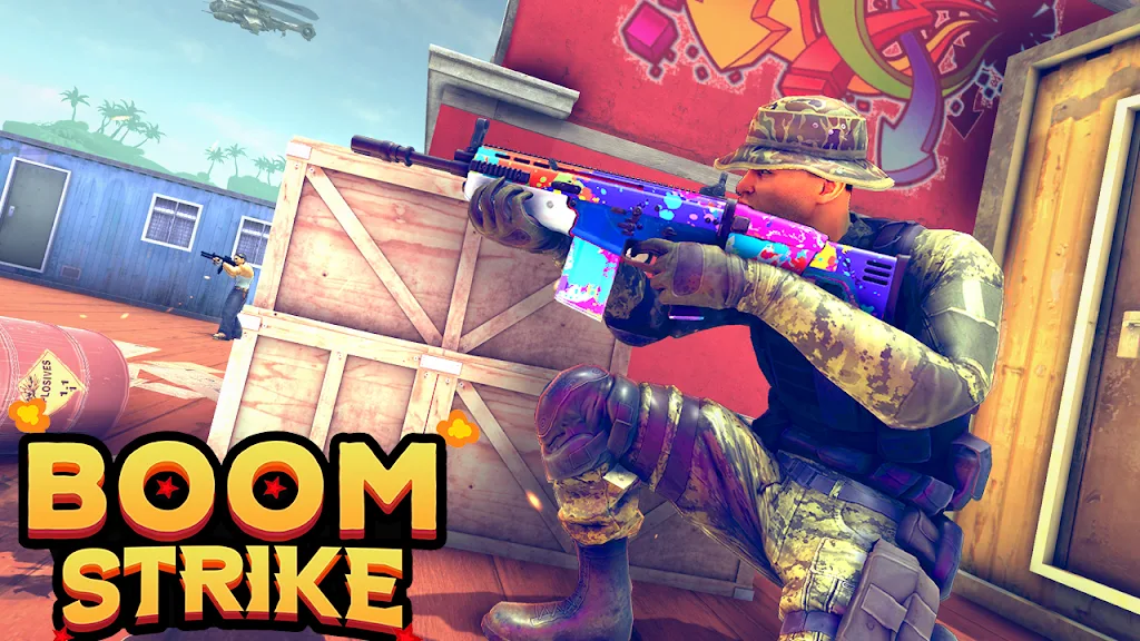 Boom Fire Gun Games: War Games Screenshot3