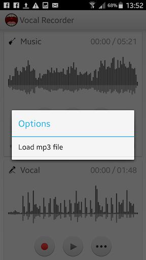 Vocal Recorder TwoTrack Studio Screenshot1