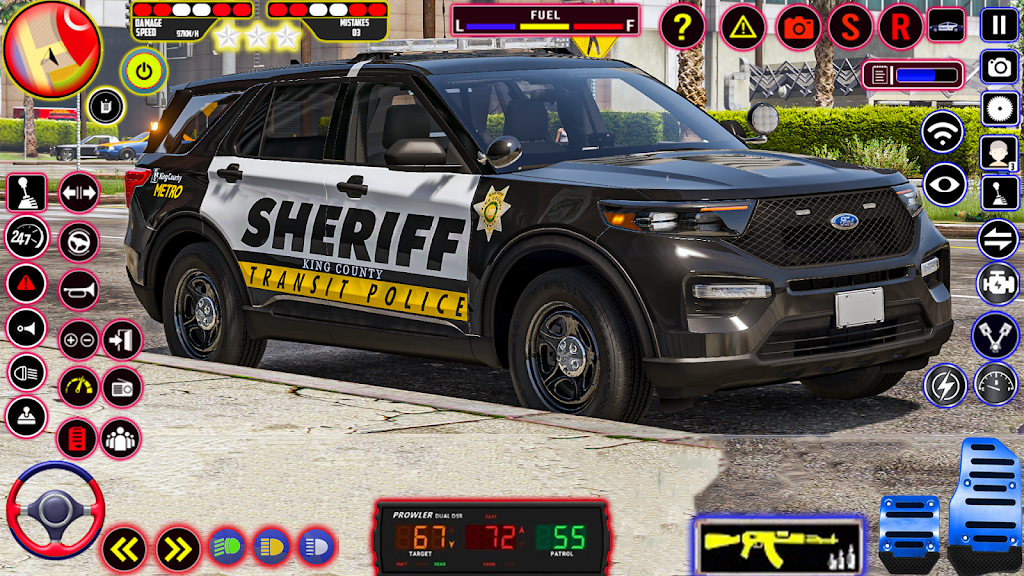 Police Car simulator Cop Games Screenshot2