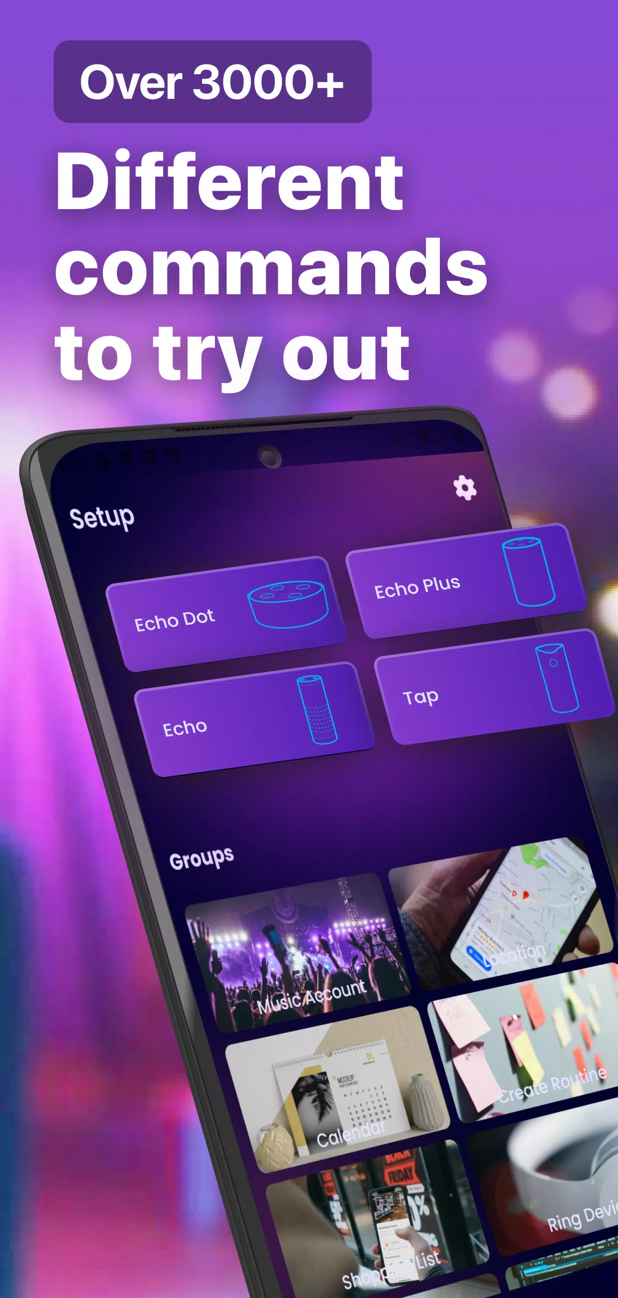 Echo Alexa Voice Assistant App Screenshot1