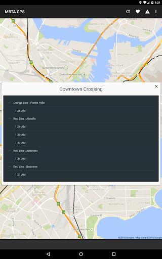 MBTA GPS - Track the T Screenshot1