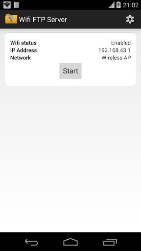 WiFi FTP Server Screenshot4