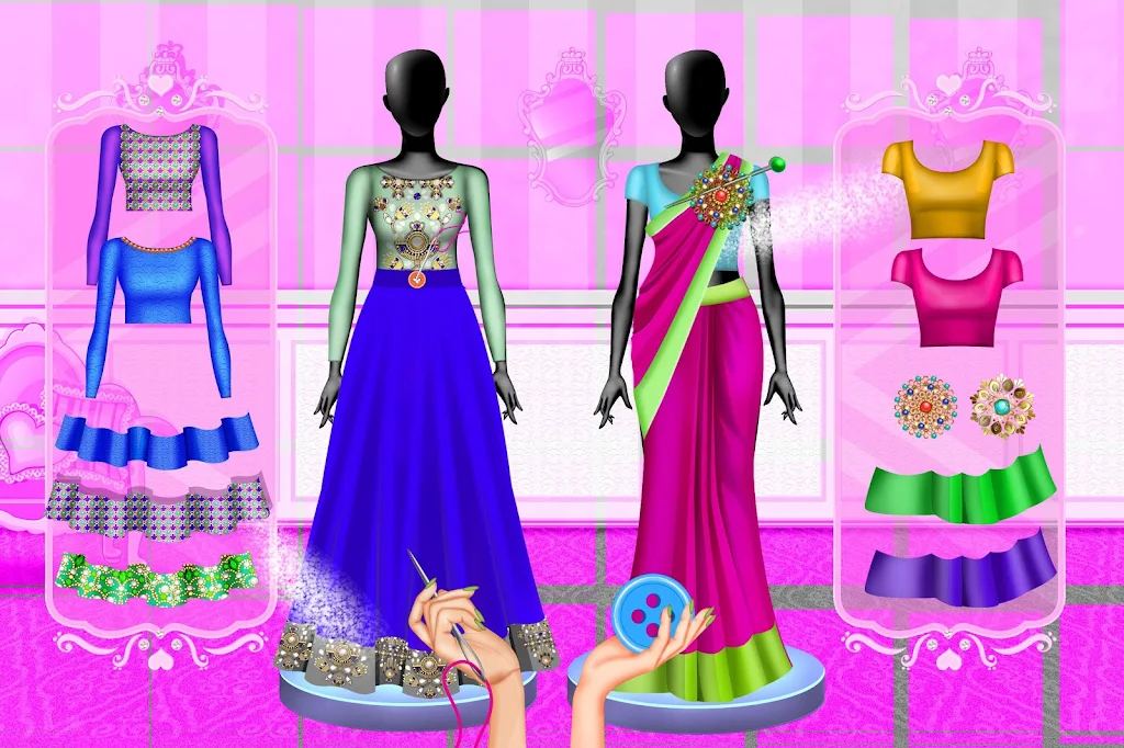 Indian Fashion Tailor: Little Screenshot2