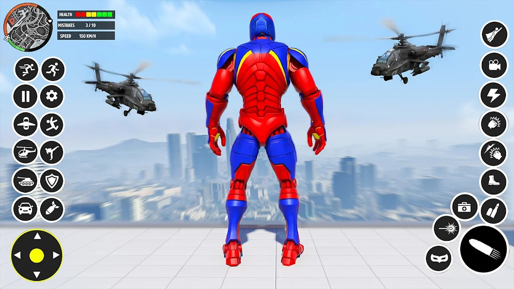 Spider Rope Flying Hero games Screenshot1