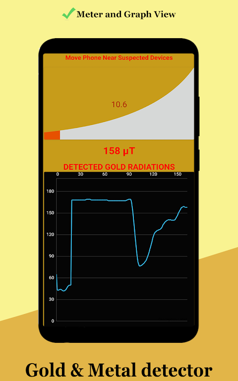 Gold detector - Metal detector Screenshot3