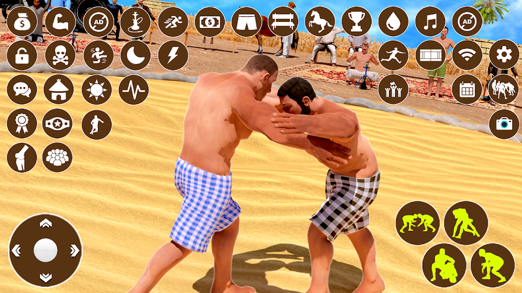 Kabaddi Game: Pro Wrestling 3D Screenshot2