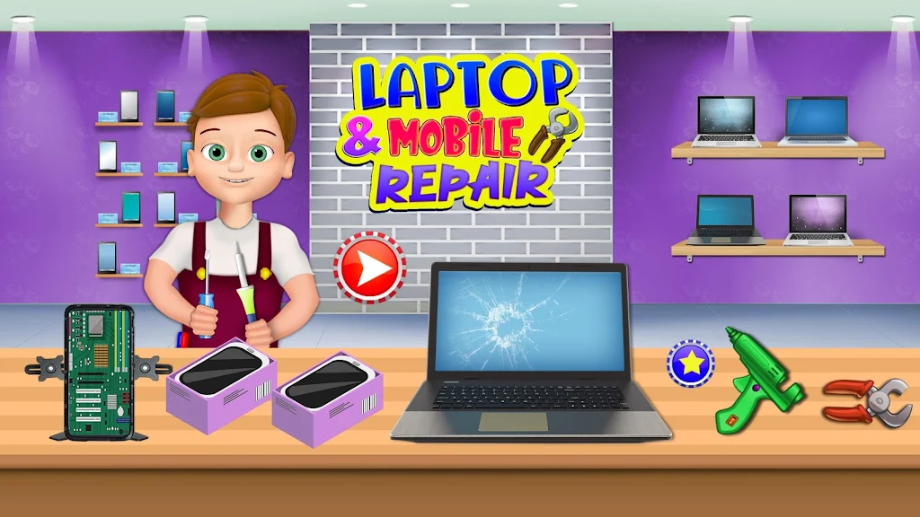 Mobile Phone Repair Shop Game Screenshot1