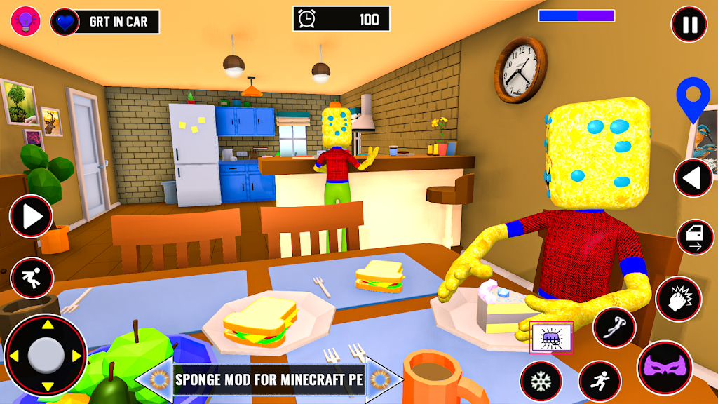 Sponge Boy Adventure Hero Game Screenshot1