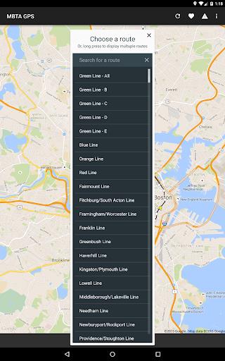 MBTA GPS - Track the T Screenshot3