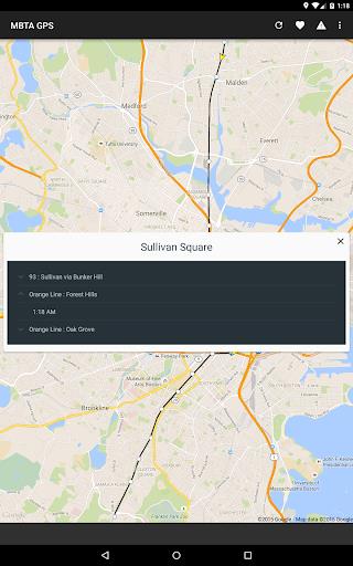 MBTA GPS - Track the T Screenshot2