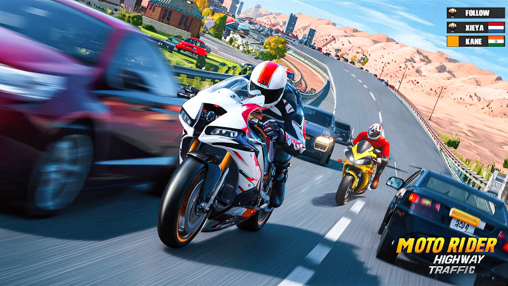 Moto Racing 3d Motorcycle Game Screenshot4