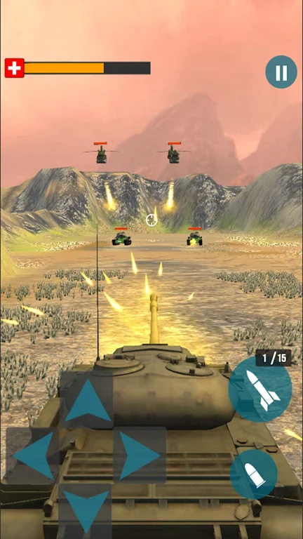 Tanks Battle Blitz War Games Screenshot2