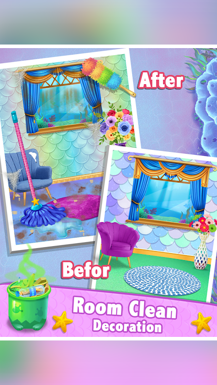 Mermaid newborn babyshower Screenshot2