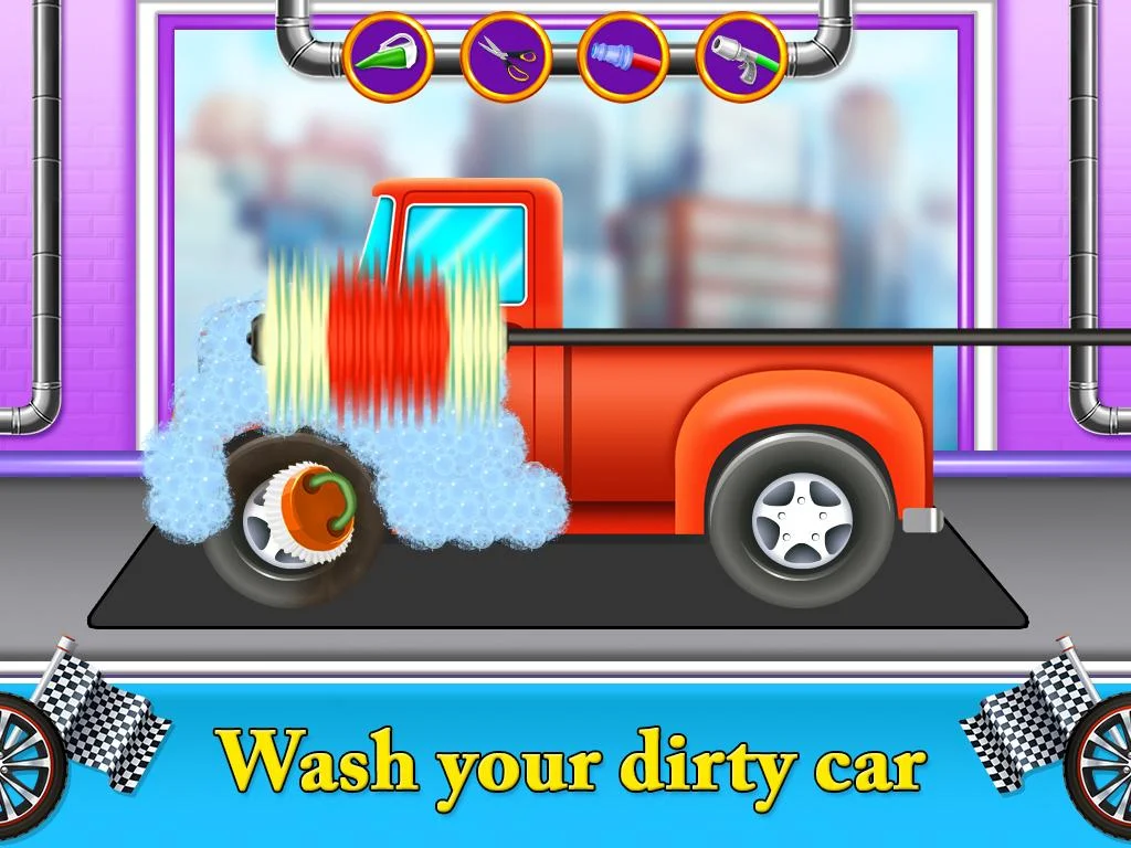 Auto car wash garage game Screenshot3